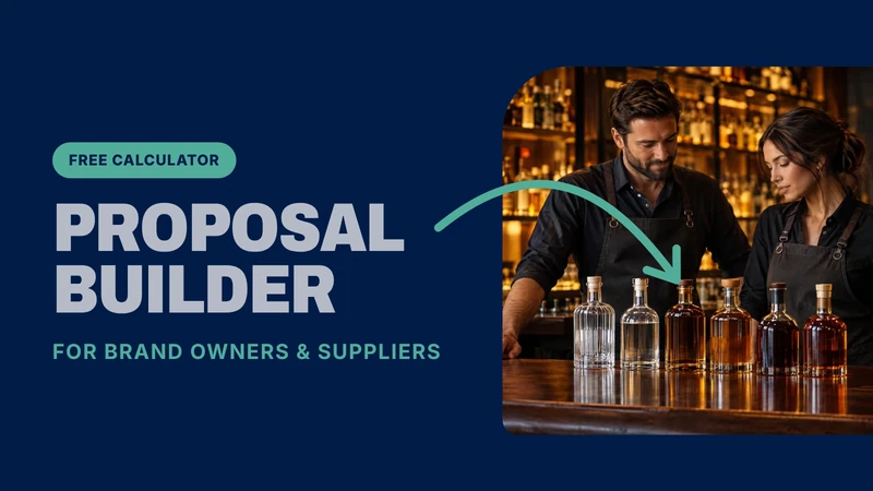Proposal Builder – free deal profitability calculator for brand owners and suppliers